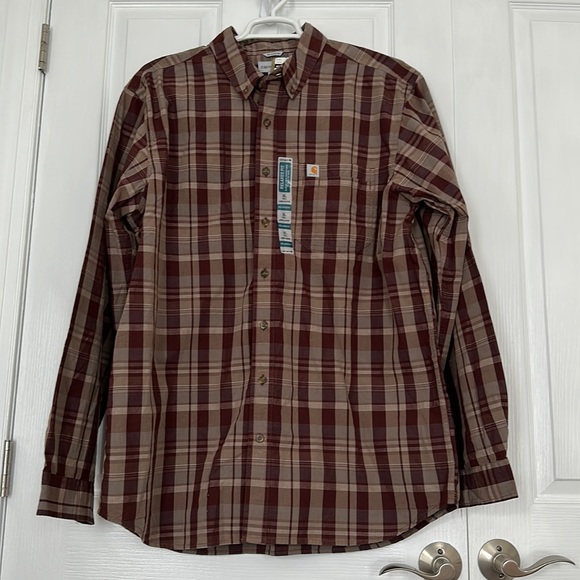 Carhartt Relaxed button down shirt Size XLT - Picture 1 of 8
